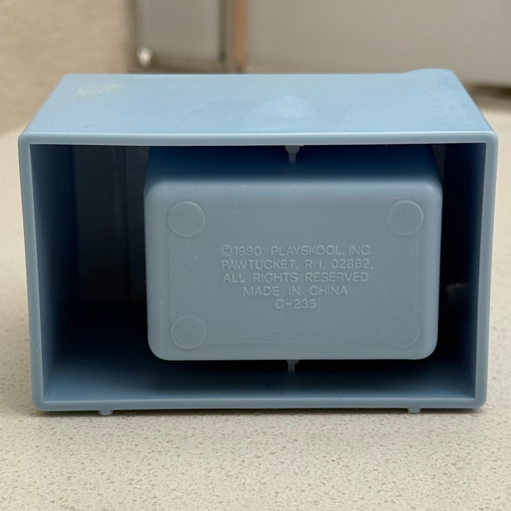 Vintage Playskool Dollhouse Blue Microwave 90s - Picture 5 of 14